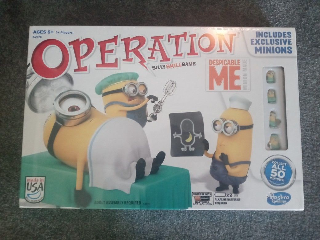 Despicable Me Minion Made Operation With Exclusive Minions 2013