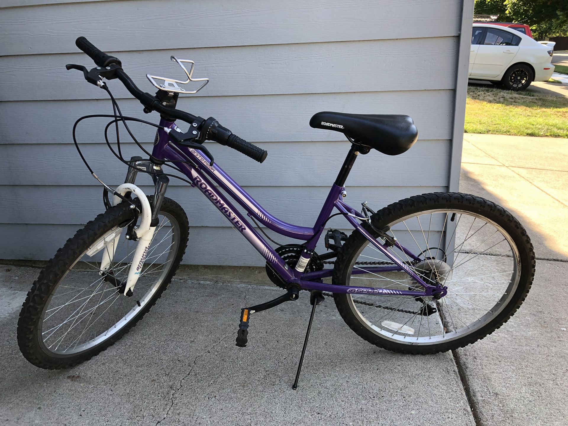 Roadmaster - 24 Inches Granite Peak Girl's Mountain Bike, Purple