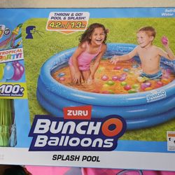 Bunch Of Balloons Splash Pool