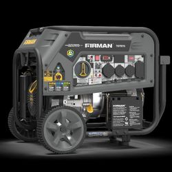 FIRMAN Tri-Fuel Portable 7500/9500W Generator Model # T07573 LIKE NEW!