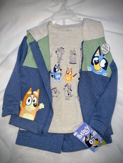 New Bluey toddler 3 piece set