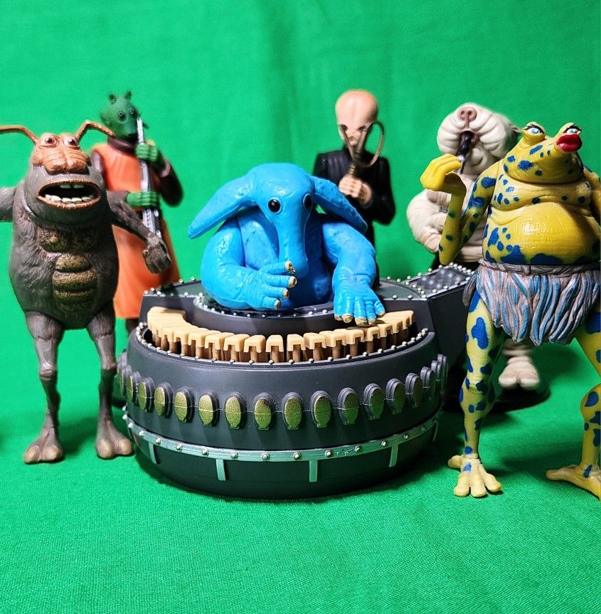 Star Wars The Max Rebo Band 3.75" scale action figures
