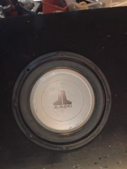 JL Audio 10-in Subwoofer