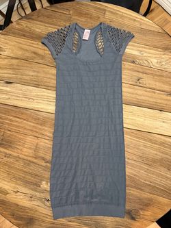 Ribbed stretchy bodycon mini dress One Size