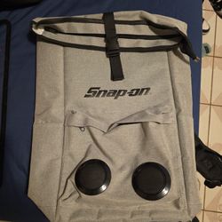 Snap On Backpack Cooler With Speakers 