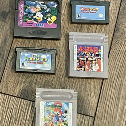 Vintage Nintendo Game Boy Games Lot