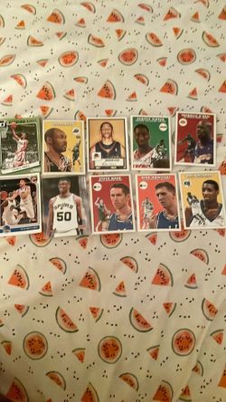 Basketball cards set of 10