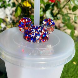 Resin STRAW TOPPER 