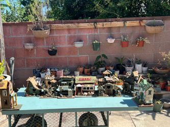 Bird house village