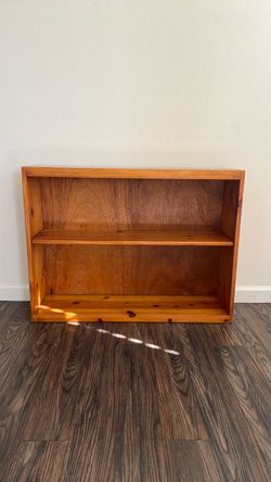 Pine Wood Bookshelf