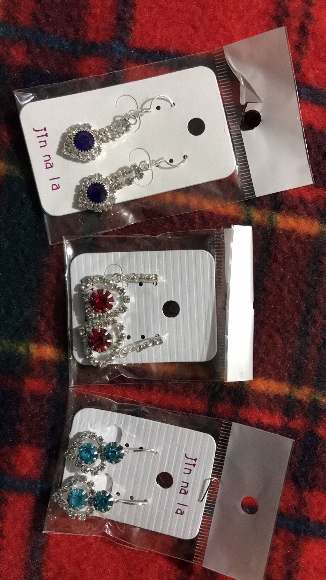 Aretes De Fantasía 3 Pares x $10