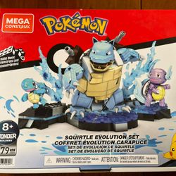 Pokemon Squirtle Evolution Megaconstrux Set 