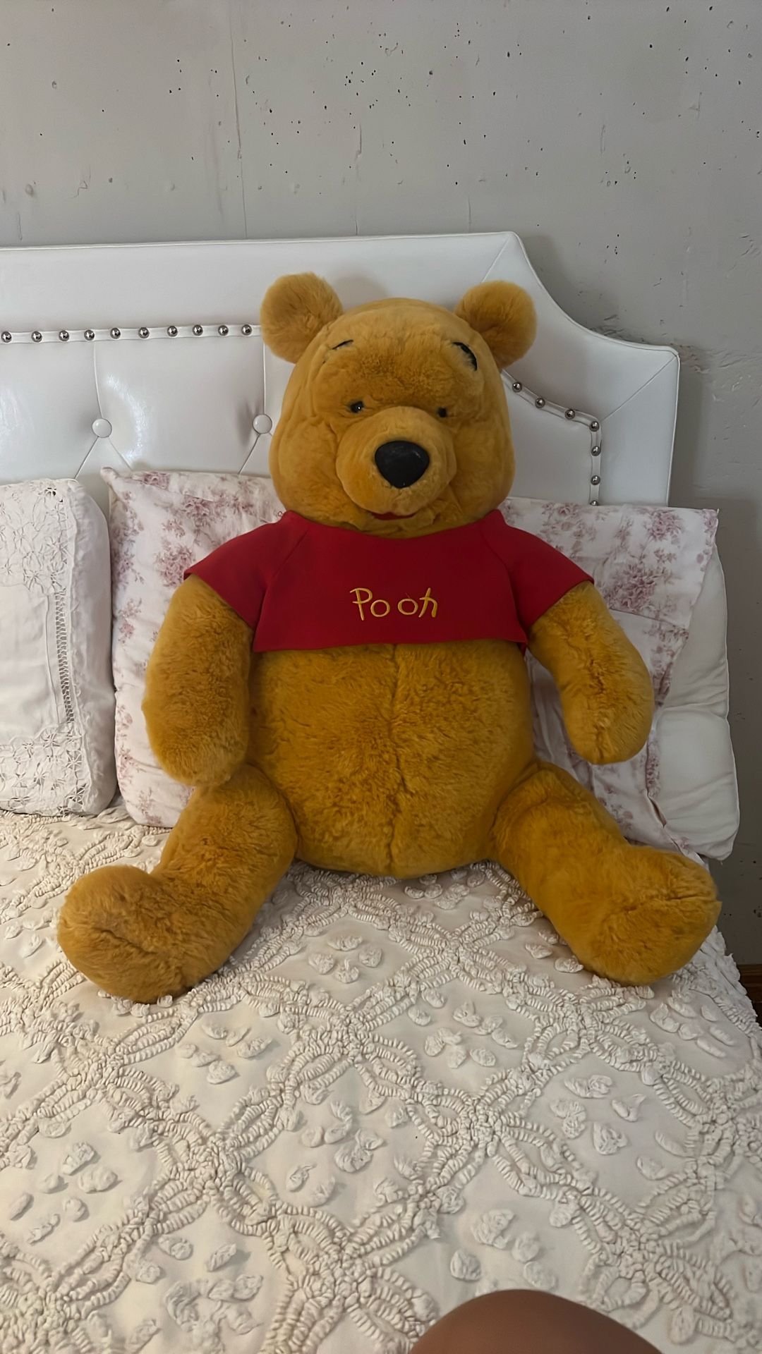 Disney Winnie The Pooh Vintage LARGE JUMBO 36" inch Plush Stuffed Bear