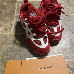 red LV Skates