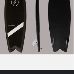 Formula Fun Twinnie Black Magic 5' 3" Surfboard