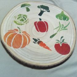 Tabla Para La Cocina Disco De Tronco De Árbol 