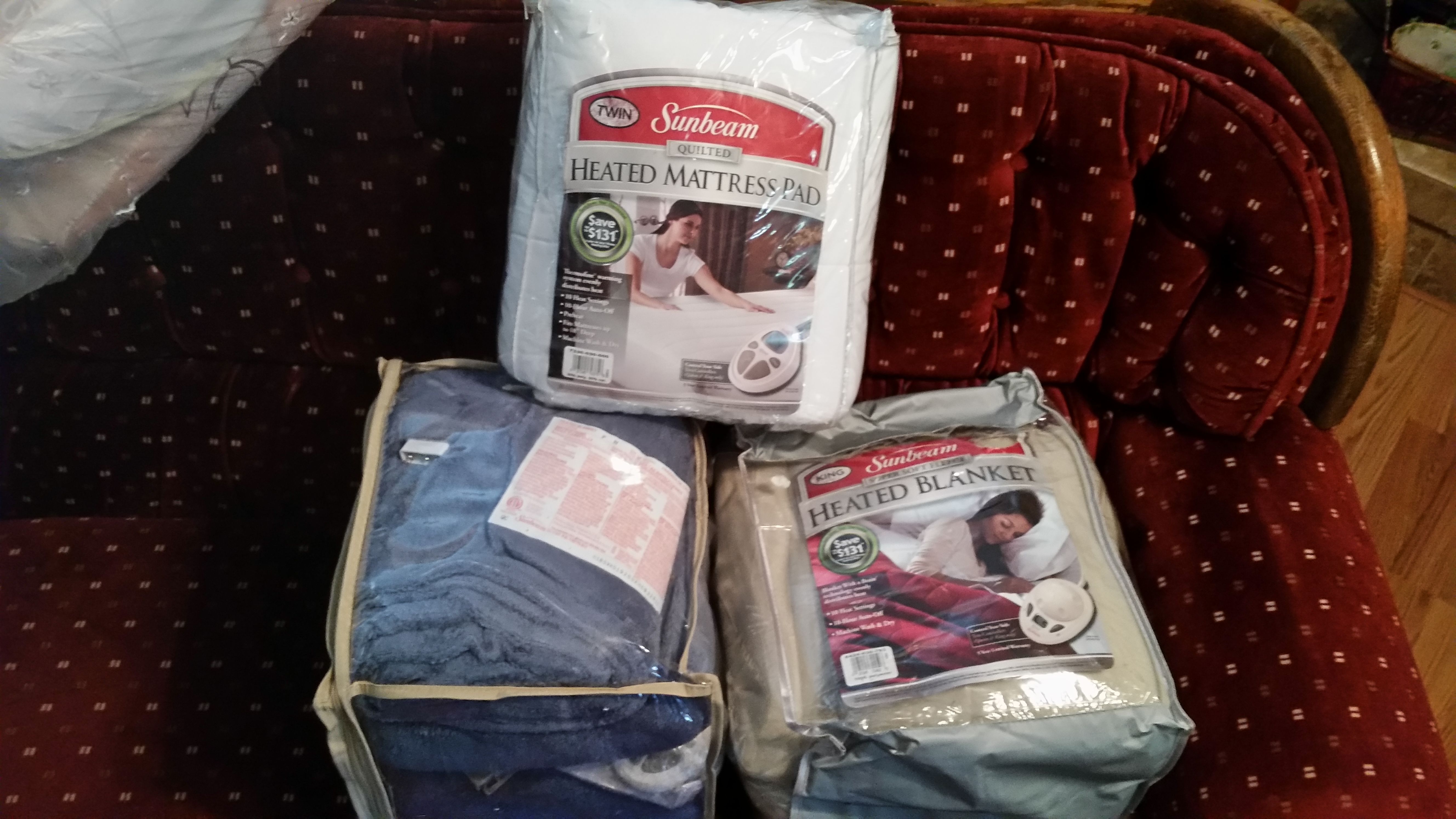 NEW Electric Blankets & Mattress Pad