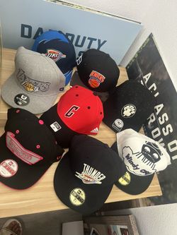 8 NBA Hats. All New. One Kid. $15-$25 Each Or Take Them All $140