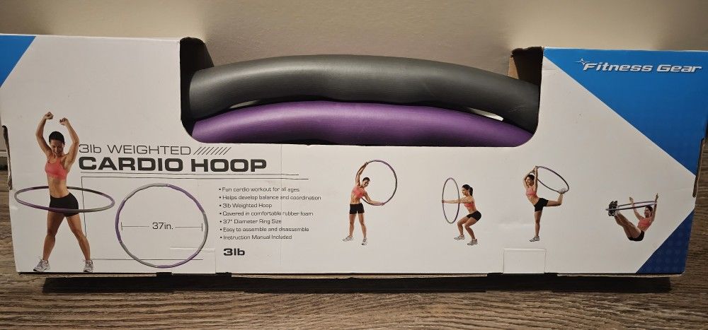 Hula Hoop (3lb Weighted Cardio Hoop)