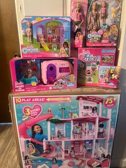 Barbie Dreamhouse, Chelsea Camper, Treehouse, Lost Pets and more