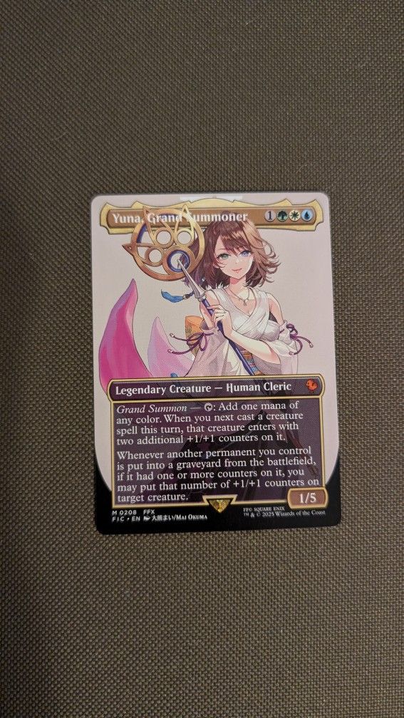 MTG Yuna, Grand Summoner Borderless
