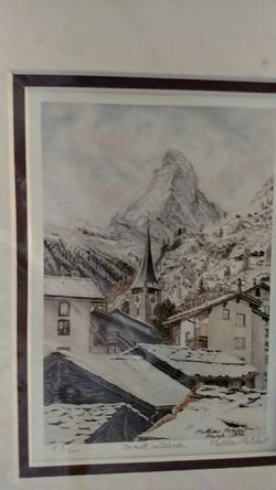 Zermatt, Switzerland the Matterhorn