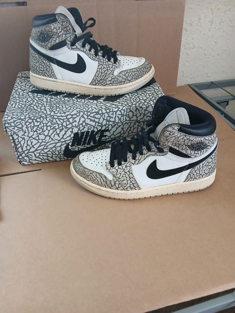 Og Cement Jordan 1s