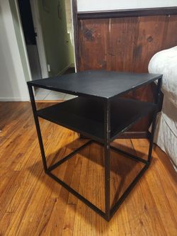 Small Metal Side Table