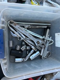 Various tools tool box and other
