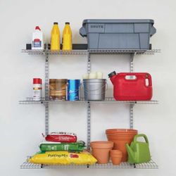 Rubbermaid Fast Track Storage Shelves