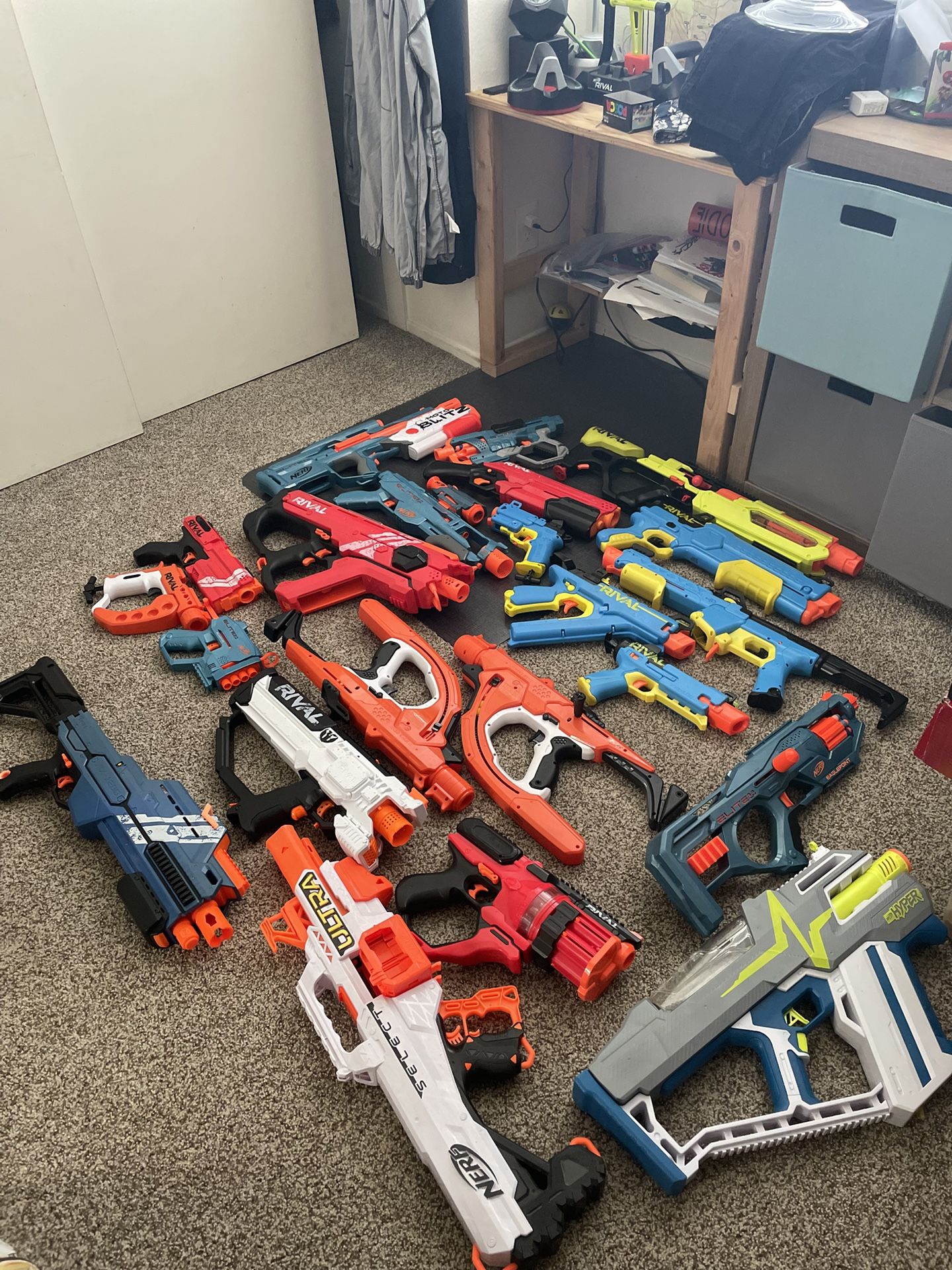 Nerf Guns!