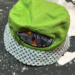 Pokémon Charizard Plaid Brim Style Hat 