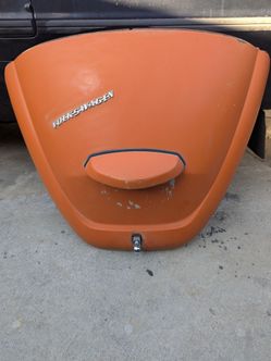 VW deck lid straight  1967