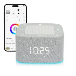 Sound Machine / Alarm Clock with Nightlight