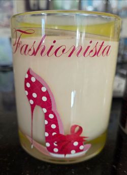 NEW Christopher Vine Design Shoe Fashionista Soy Wax Candle Australia