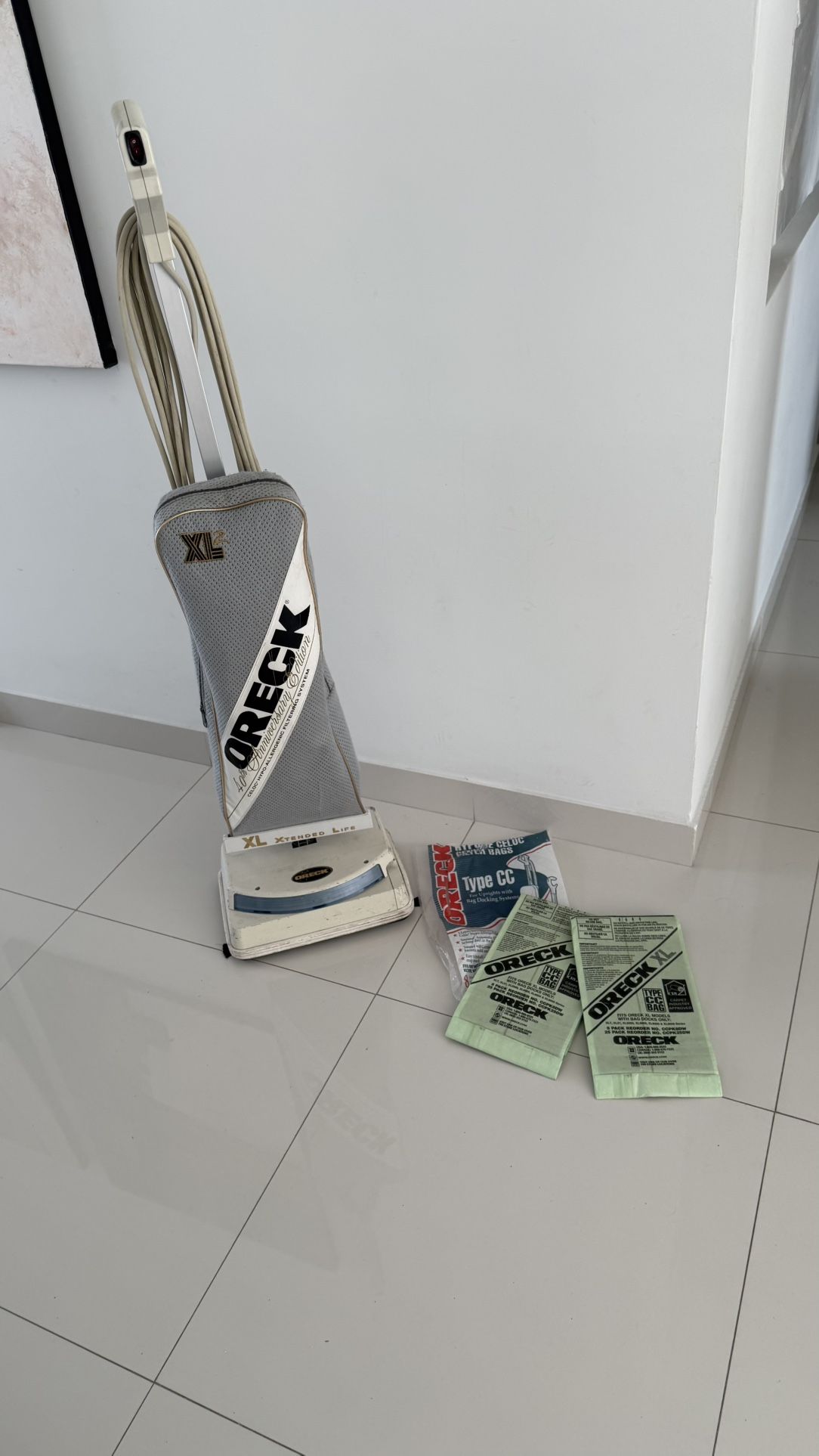 ORECK XL 40th Anniversary Vacuum Cleaner