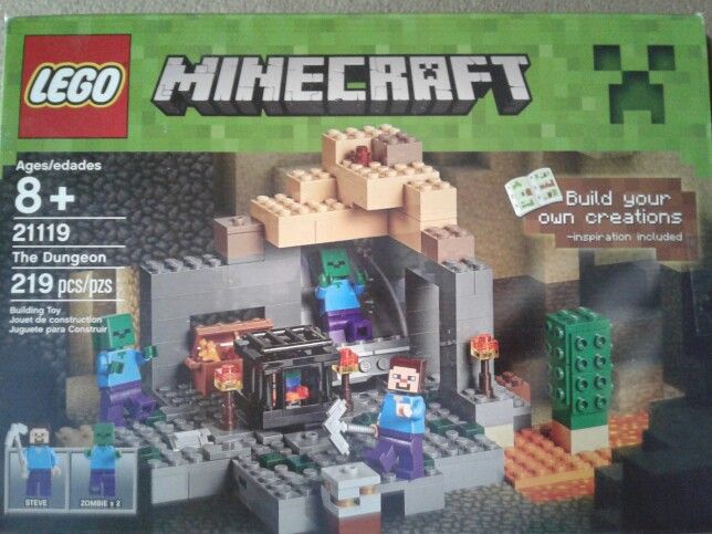 LEGO MINECRAFT THE DUNGEON (21119) SET