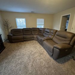 Large reclining sectional 