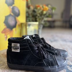 Supreme x Vans Native American Sk8-Hi Black Vault WTAPS Size 10.5