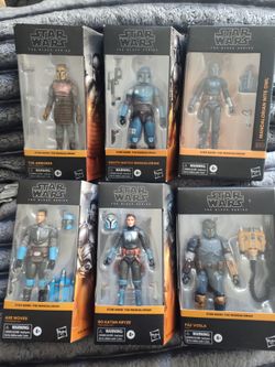 STAR WARS BLACK SERIES THE MANDALORIAN LOT