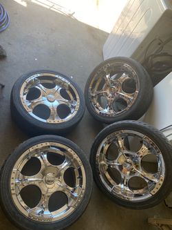 Chrome rims