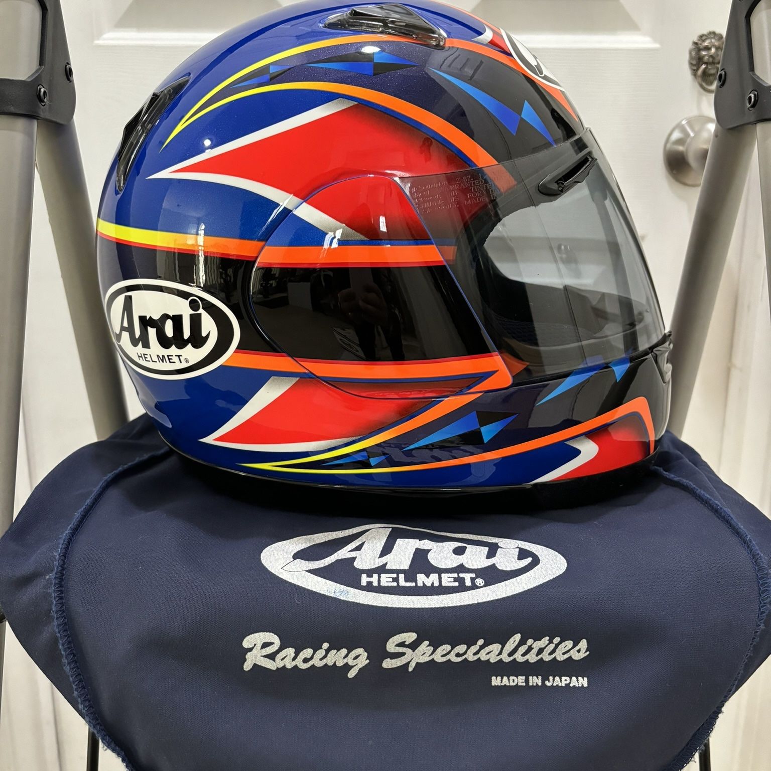 arai astral motorcycle helmet Arai Astral Helmet Medium RARE No Box Mint 2 Visors for Sale in Las Vegas,  NV