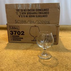 Libbey Embassy 5 1/2 Brandy Glasses Set of 12