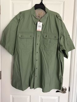 NEW Cabela’s Safari short sleeve shirt, size 3XL tall