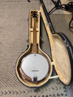 Vintage 1970s Sorrento 5-String Resonator Banjo (MIJ)