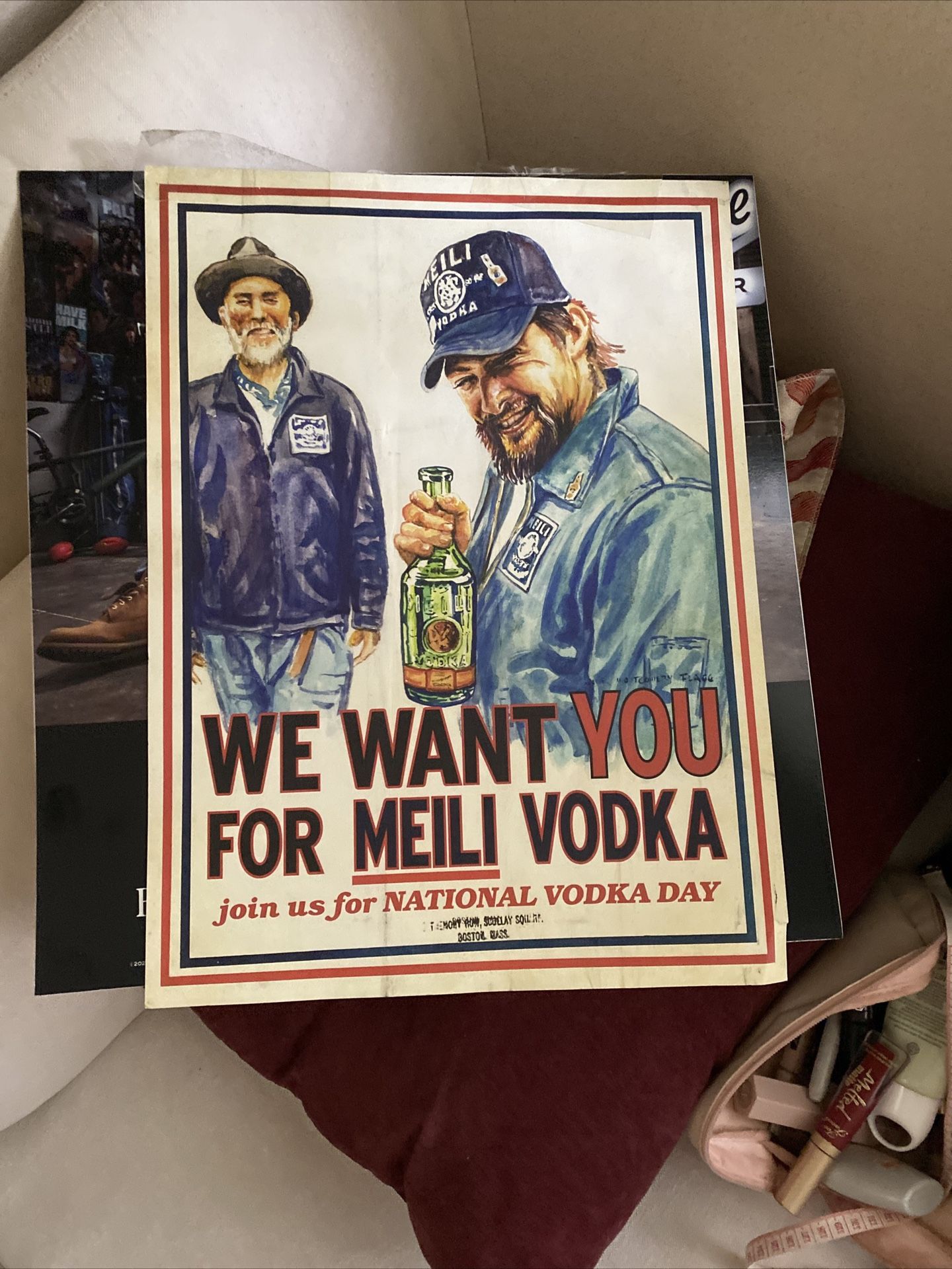 Jason Momoa Vodka Promotional Poster