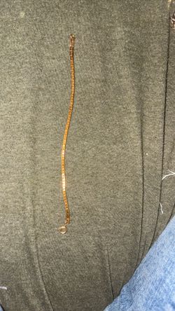 12k Gold Bracelet 