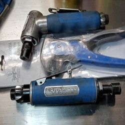 Cat 555 Gearless Die Grinder . Cat520 Cutoff.  W A Set Of Wire Strippers