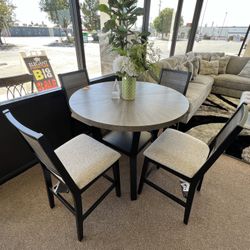 5 Pc Dining Table 