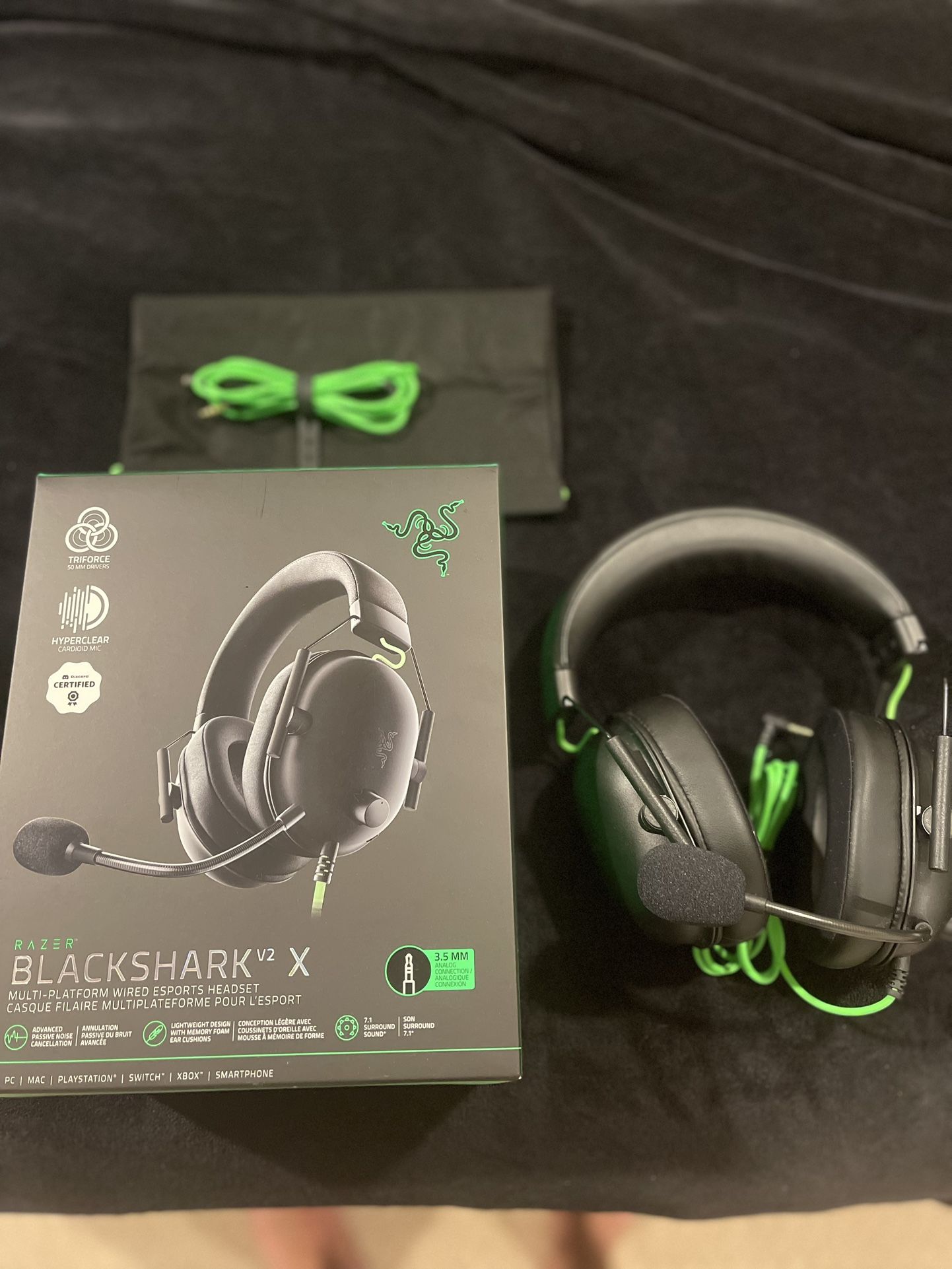 Razer BlackShark V2 X Gaming Headset (WIRED)